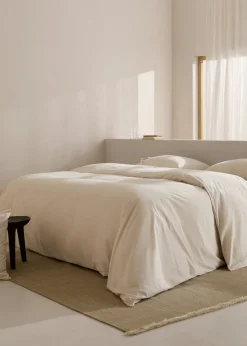 MANGO Poszwa Na Kołdrę*Poszwa na kołdrę z pranej bawełny na łóżko 150/160 cm