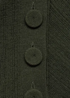 MANGO Swetry I Kardigany|Koszulki*Półprzezroczysta koszulka z guzikami