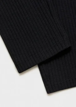 Dzieci MANGO Legginsy I Joggery*Prążkowane legginsy z bawełny