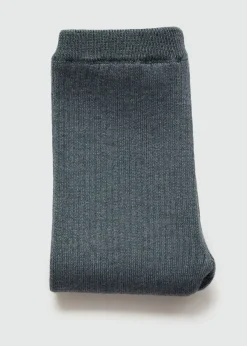 Dzieci MANGO Spodnie|Spodnie*Prążkowane legginsy z bawełny