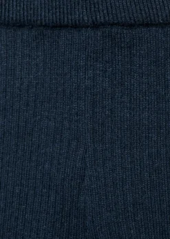 Dzieci MANGO Spodnie|Spodnie*Prążkowane legginsy z podwiniętymi nogawkami