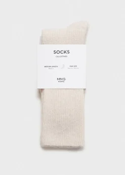 MANGO Piżamy|Więcej Akcesoriów*Prążkowane skarpetki