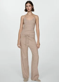 MANGO Piżamy|Piżamy*Prążkowany top