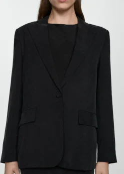 MANGO Marynarki*Prosta marynarka z tkaniny cupro