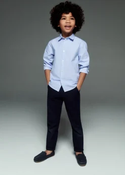 Dzieci MANGO Spodnie*Proste, garniturowe spodnie