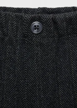 Dzieci MANGO Spodnie*Proste spodnie w pasy