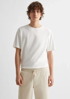 MANGO Spodnie*Proste spodnie z elastycznym pasem