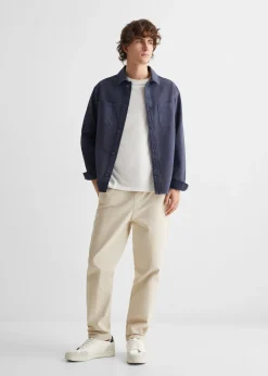 MANGO Spodnie*Proste spodnie z elastycznym pasem