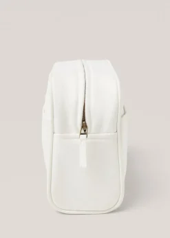 MANGO Akcesoria Łazienkowe*Prostokątna kosmetyczka z bawełny