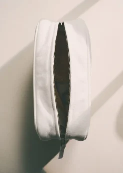 MANGO Akcesoria Łazienkowe*Prostokątna kosmetyczka z bawełny