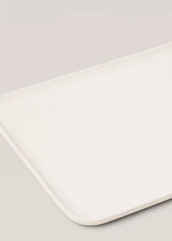 MANGO Dekoracja Sypialni|Przedmioty Do Dekoracji Salonu*Prostokątna metalowa taca 49,5 x 20 cm