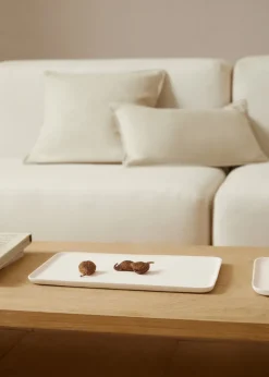 MANGO Dekoracja Sypialni|Przedmioty Do Dekoracji Salonu*Prostokątna metalowa taca 30 x 18,5 cm