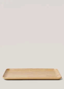 MANGO Dekoracja Sypialni|Przedmioty Do Dekoracji Salonu*Prostokątna taca z drewna 46 x 35 cm