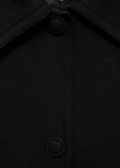 MANGO Płaszcze*Prosty płaszcz z guzikami