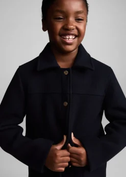 Dzieci MANGO Płaszcze I Kurtki*Prosty płaszcz z kieszeniami