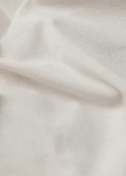 MANGO Prześcieradło Spodnie*Prześcieradło spodnie z gładkiej flaneli na łóżko 135/140 cm