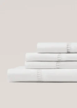 MANGO Prześcieradło Wierzchnie*Prześcieradło wierzchnie z mereżką na łóżko 180 cm