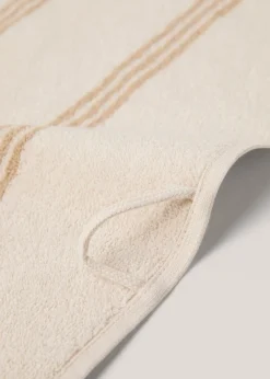 MANGO Ręczniki*Ręcznik do twarzy z 100% bawełny w paski 30 x 50 cm