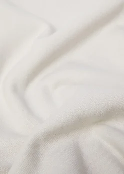 MANGO Ręczniki*Ręcznik plażowy z bawełny z frędzlami