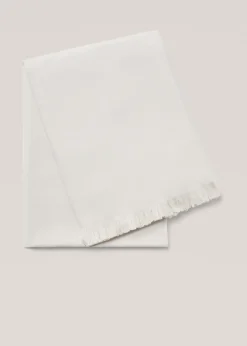 MANGO Ręczniki*Ręcznik plażowy z bawełny z frędzlami