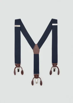 MANGO Paski I Szelki*Regulowane elastyczne paski ze skórzanymi detalami