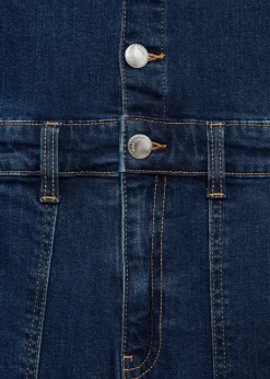 MANGO Sukienki I Kombinezony*Rozszerzany kombinezon jeansowy