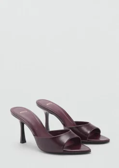 MANGO Buty*Sandały na szpiczastym obcasie