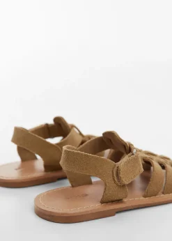 Dzieci MANGO Buty|Buty*Sandały skórzane