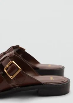 MANGO Buty|Akcesoria Skórzane*Sandały skórzane