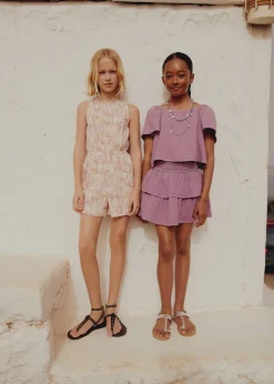 Dzieci MANGO Buty*Sandały z metalicznych pasków