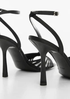 MANGO Buty*Sandały z paskami na obcasie