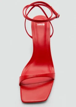 MANGO Buty*Sandały z paskami na obcasie