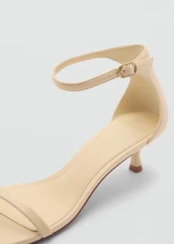 MANGO Buty*Sandały z paskami na obcasie