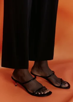 MANGO Buty*Sandały z paskami na obcasie