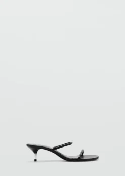 MANGO Buty*Sandały z paskami na obcasie