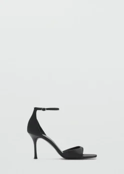 MANGO Buty*Sandały z paskami na obcasie