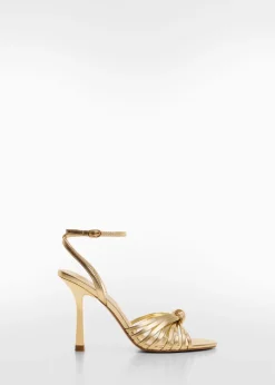 MANGO Buty*Sandały z paskami na obcasie