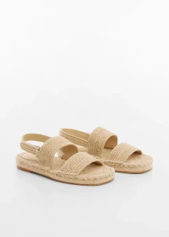 Dzieci MANGO Buty*Sandały z paskami na rzepy