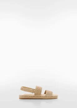 Dzieci MANGO Buty*Sandały z paskami na rzepy