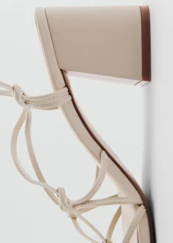 MANGO Buty*Sandały z plecionymi paskami