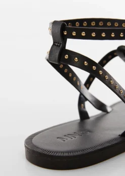 Dzieci MANGO Buty*Sandały z ćwiekami na paskach