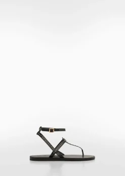 Dzieci MANGO Buty*Sandały z ćwiekami na paskach