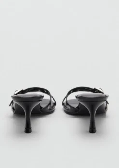 MANGO Buty*Sandały z wyciętymi paskami