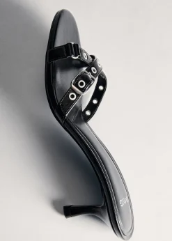 MANGO Buty*Sandały z wyciętymi paskami