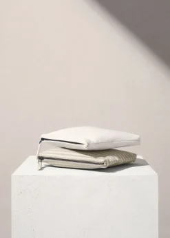 MANGO Akcesoria Łazienkowe*Saszetka na kosmetyki do makijażu z bawełny w paski