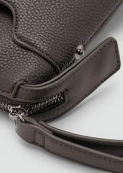 MANGO Plecaki I Torby*Saszetka z imitacji tłoczonej skóry