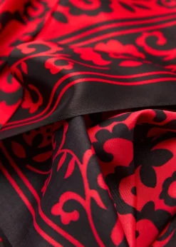 MANGO Szaliki I Chusty*Satynowa apaszka z nadrukiem