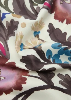 MANGO Szaliki I Chusty*Satynowa apaszka z nadrukiem