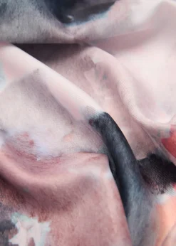 MANGO Szaliki I Chusty*Satynowa apaszka z nadrukiem