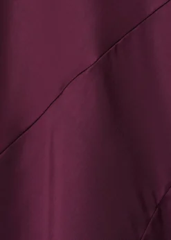 MANGO Sukienki I Kombinezony*Satynowa sukienka z dekoracyjnymi szwami